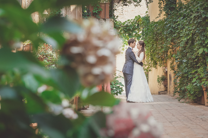 After Wedding photo shooting in Pienza 2018