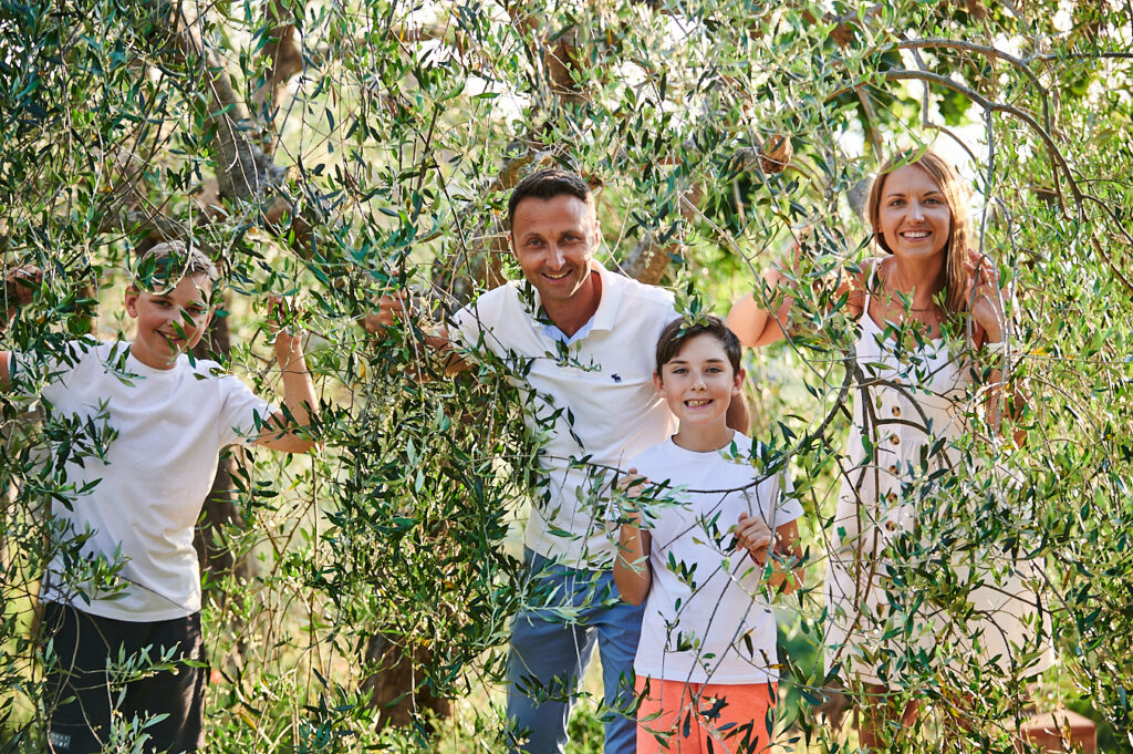 Family photo shooting Tuscany