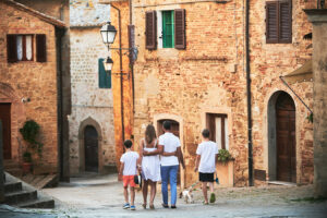 Family photo shooting Tuscany