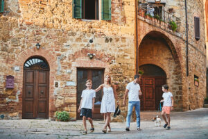 Family photo shooting Tuscany