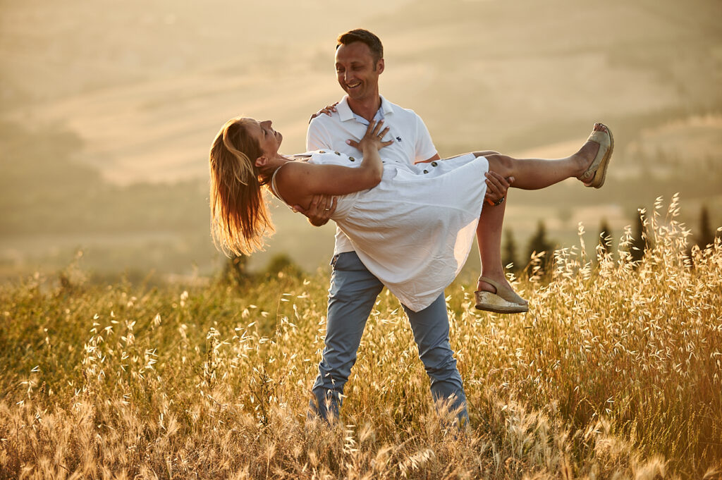 Family photo shooting Tuscany